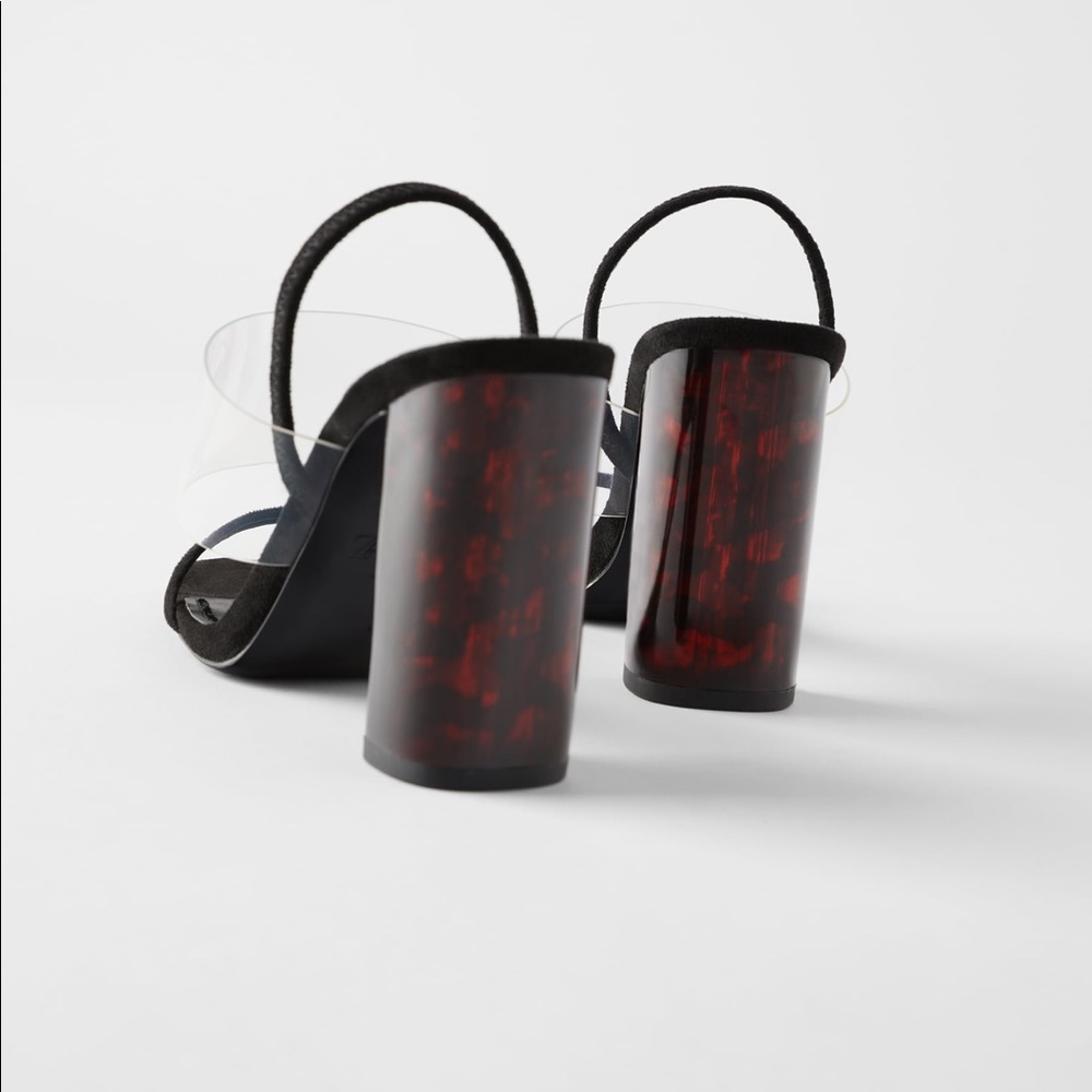 NWT Zara vinyl sandals 👡 - Picture 5 of 5